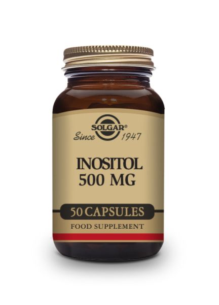 Inositol 500 mg 50 cápsulas vegetais - SOLGAR Img 2