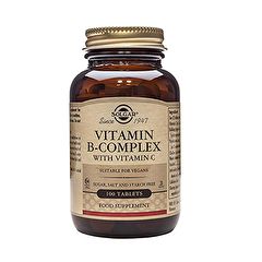 Comprar SOLGAR B-Complex amb Vitamina C 100 Comprimits Per 21,78€