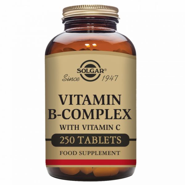 B-Complex met Vitamine C 250 Tabletten - SOLGAR