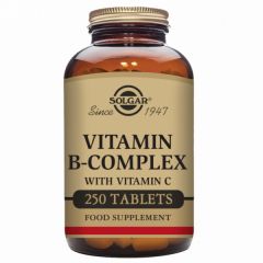 Comprar SOLGAR B-Complex amb Vitamina C 250 Comprimits Per 42,65€