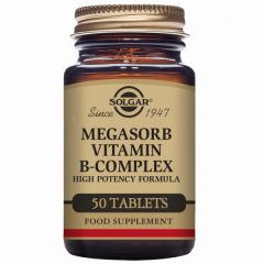 Buy SOLGAR Megasorb B-Complex 50 Tablets By 25,82€