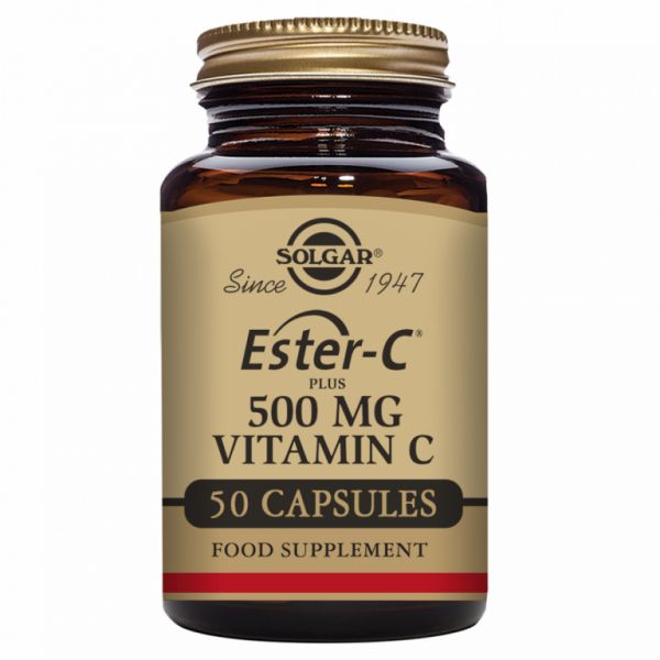 Ester C Plus 500 mg 50 cápsulas vegetais - SOLGAR