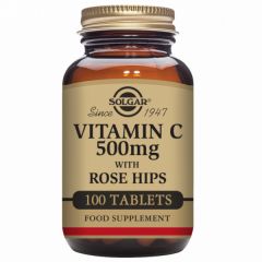 Buy SOLGAR Rose Hips C 500mg 100 Tablets By 17,85€