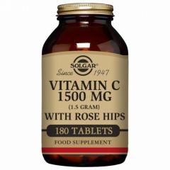 Buy SOLGAR Rose Hips C 1500mg 180 Tablets By 47,77€