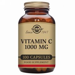 Buy SOLGAR Vitamin C 1000 mg 100 Vegetable Capsules By 25,28€