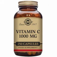 Buy SOLGAR Vitamin C 1000 mg 250 Vegetable Capsules By 54,54€