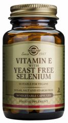 Comprar SOLGAR Vitamina E com Selênio 50 Cápsulas Vegetais Por 23,09€