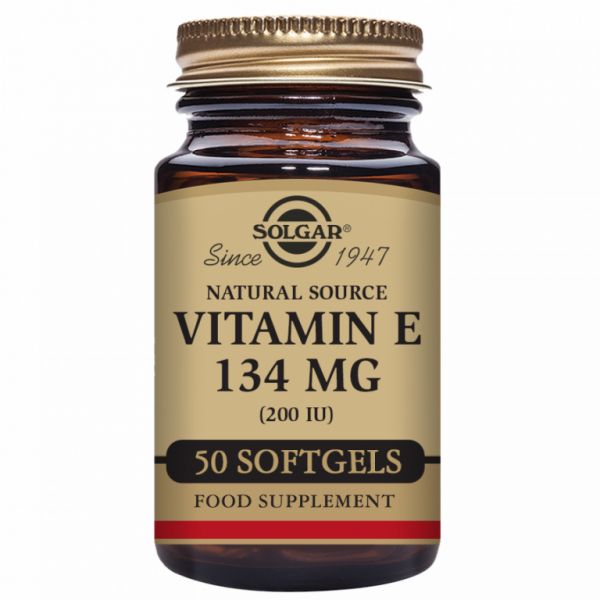 Vitamin E 200 IE 134 mg 50 Pärlor - SOLGAR