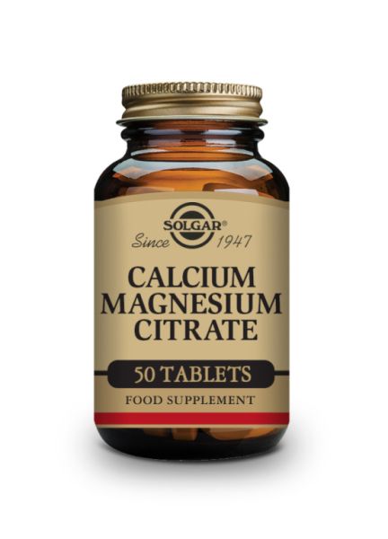 Calcium Magnesium Citrate 50 Tablets - SOLGAR Img 2