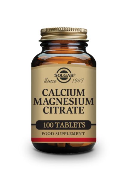 Calcium Magnesium Citrate 100 Tablets - SOLGAR Img 2