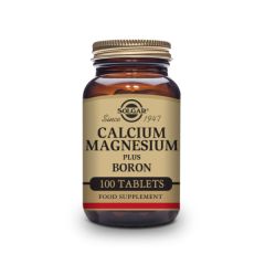 Buy SOLGAR Calcium Magnesium Plus Boron 100 Tablets By 14,36€