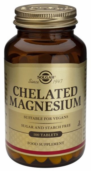 Chelated Magnesium 100 Tablets - SOLGAR