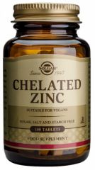 Buy SOLGAR Chelated Zinc 100 Tablets By 17,20€