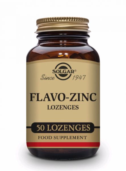 Flavo Zinc 50 Comprimidos Mastigáveis - SOLGAR