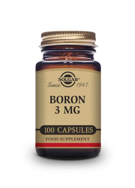 Borium 3 mg 100 plantaardige capsules - SOLGAR Img 2