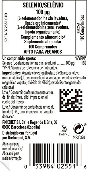 Sélénium 100 mcg 100 Comprimés - SOLGAR Img 3