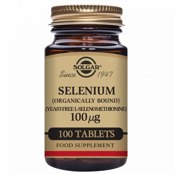 Sélénium 100 mcg 100 Comprimés - SOLGAR