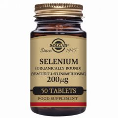 Buy SOLGAR Selenium 200 mcg 50 Tablets By 17,85€