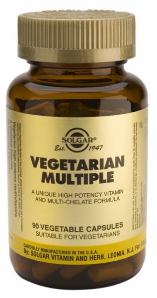 Multiple Vegetarian 90 Vegetable Capsules - SOLGAR