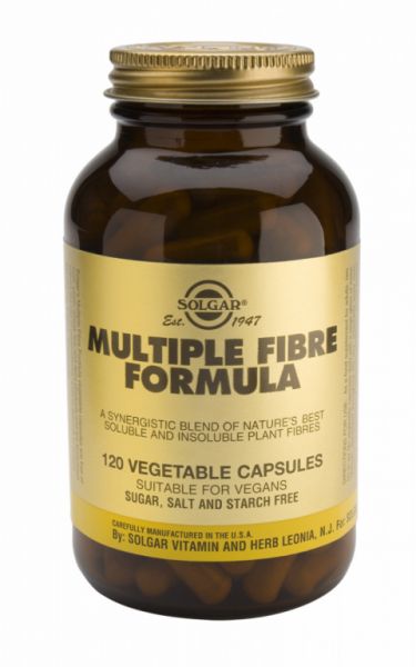 Multiple Fiber Formula 120 Vegetable Capsules