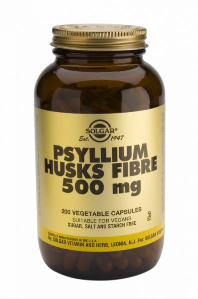 Psyllium 200 cápsulas vegetais - SOLGAR