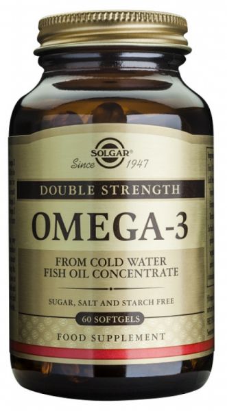 Omega 3-behållare 30 mjuka kapslar - SOLGAR