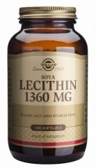 Buy SOLGAR Lecithin 1360 mg 100 Pearls By 19,05€