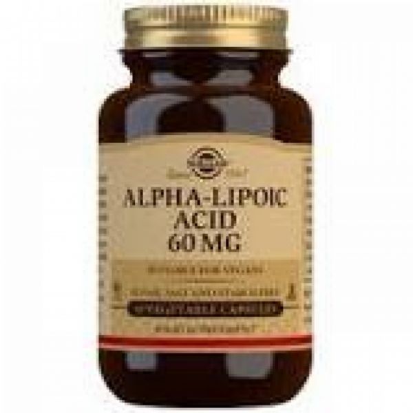 Alpha Lipoic Acid 60 mg 30 Vegetabiliska kapslar