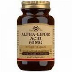 Comprar SOLGAR Ácido alfa lipóico 60 mg 30 cápsulas vegetais Por 23,65€