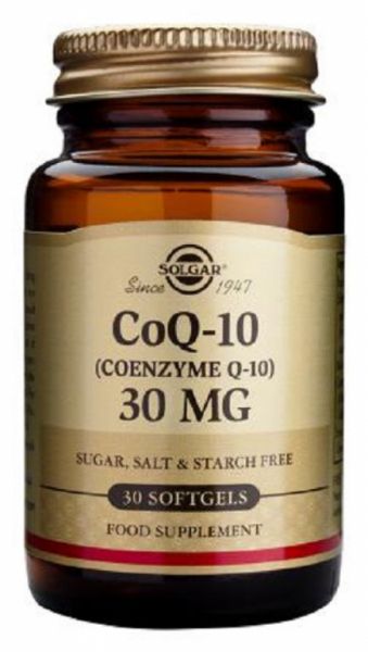 Co-enzym Q-10 30 mg 30 Parels - SOLGAR