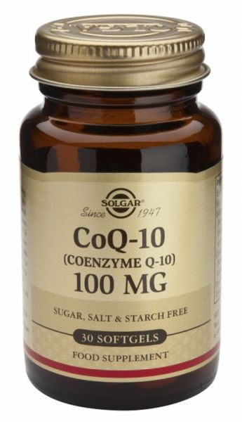 Coenzim Q-10 100mg 30 Perles - SOLGAR