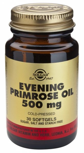 Evening Primrose Oil 500 mg 30 Pärlor - SOLGAR