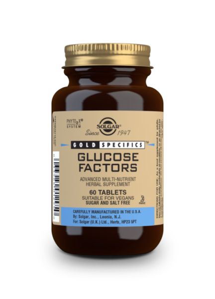 Glucose Factors 60 Tablets - SOLGAR Img 4