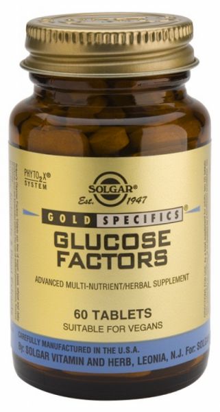 Facteurs de Glucose 60 Comprimés - SOLGAR