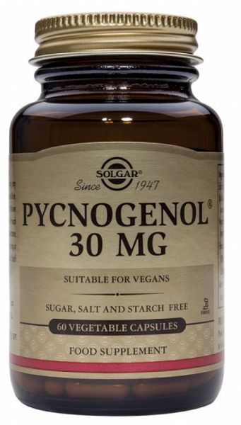 Picnogenol Extracto Corteza de Pino 30 mg 30 Cápsulas Vegetales