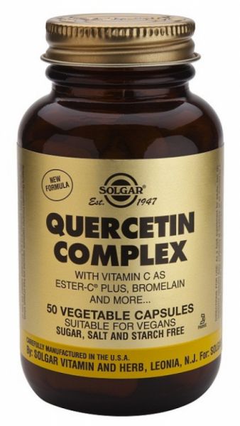 Complesso di quercetina 50 capsule vegetali