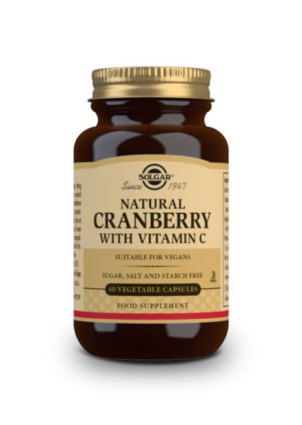 Cranberry met Vitamine C 60 Plantaardige Capsules Img 4