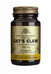 Buy SOLGAR Cat's Claw 1000 mg 30 Tablets By 24,75€