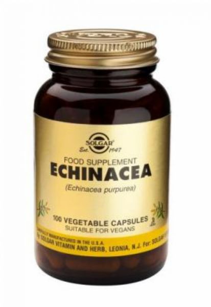 Echinacea 100 cápsulas vegetais - SOLGAR