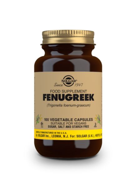 Fenegriek 100 Plantaardige Capsules - SOLGAR Img 4