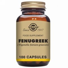 Buy SOLGAR Fenugreek 100 Vegetable Capsules By 23,53€