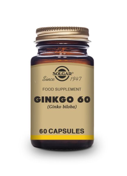 Ginkgo 60 capsule vegetali - SOLGAR Img 2