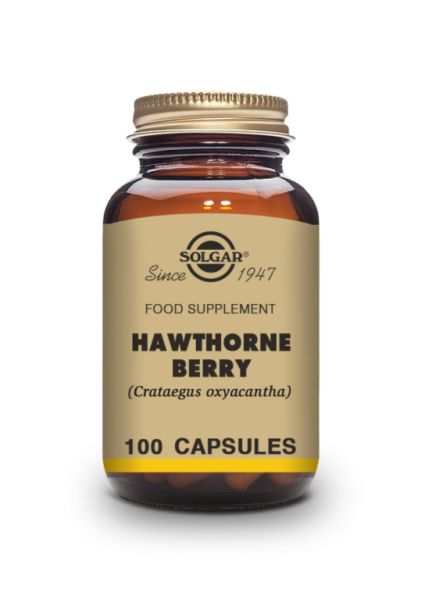 Hawthorn 100 Vegetable Capsules - SOLGAR Img 2