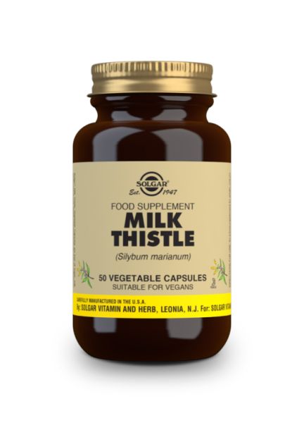 Maria Thistle 50 Vegetable Capsules - SOLGAR Img 4