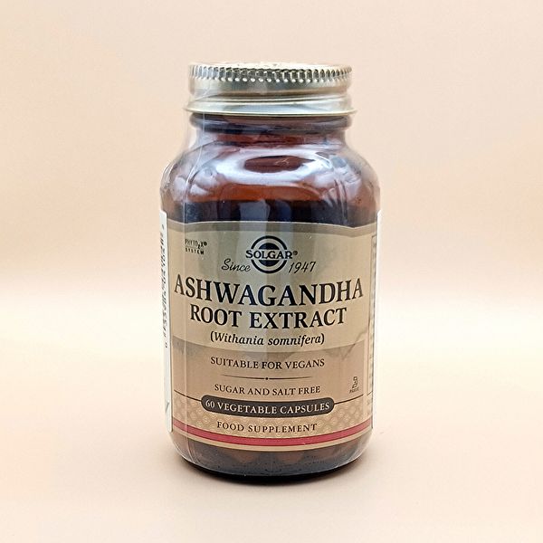 Ashwagandha 60 cápsulas vegetais - SOLGAR