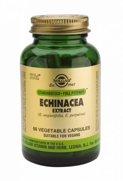 Echinacea 60 Cápsulas Vegetais - SOLGAR