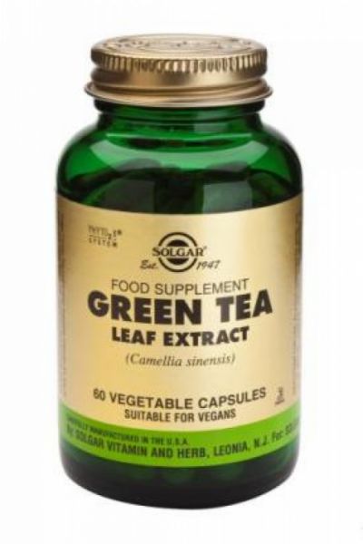 Green Tea 60 Vegetable Capsules - SOLGAR