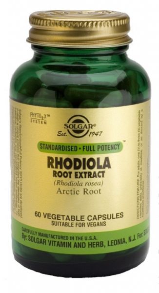 Rhodiola 60 cápsulas vegetais - SOLGAR