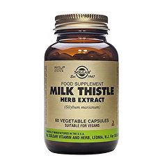 Buy SOLGAR Milk Thistle 60 Vegetable Capsules By 36,85€