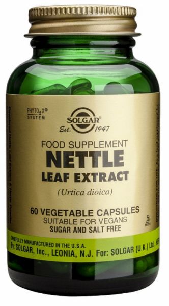 Nettle 60 Vegetable Capsules - SOLGAR